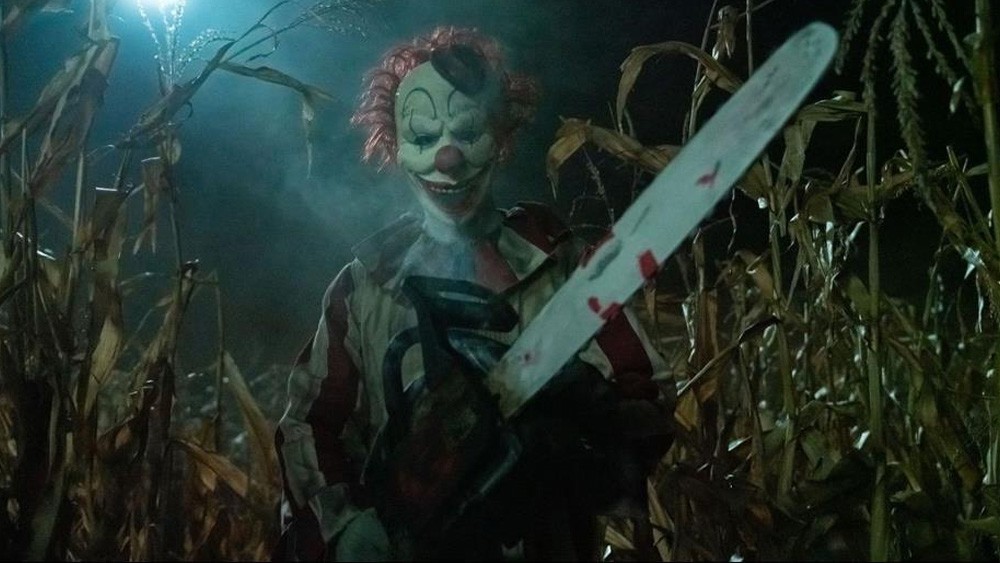 Clown in a Cornfield